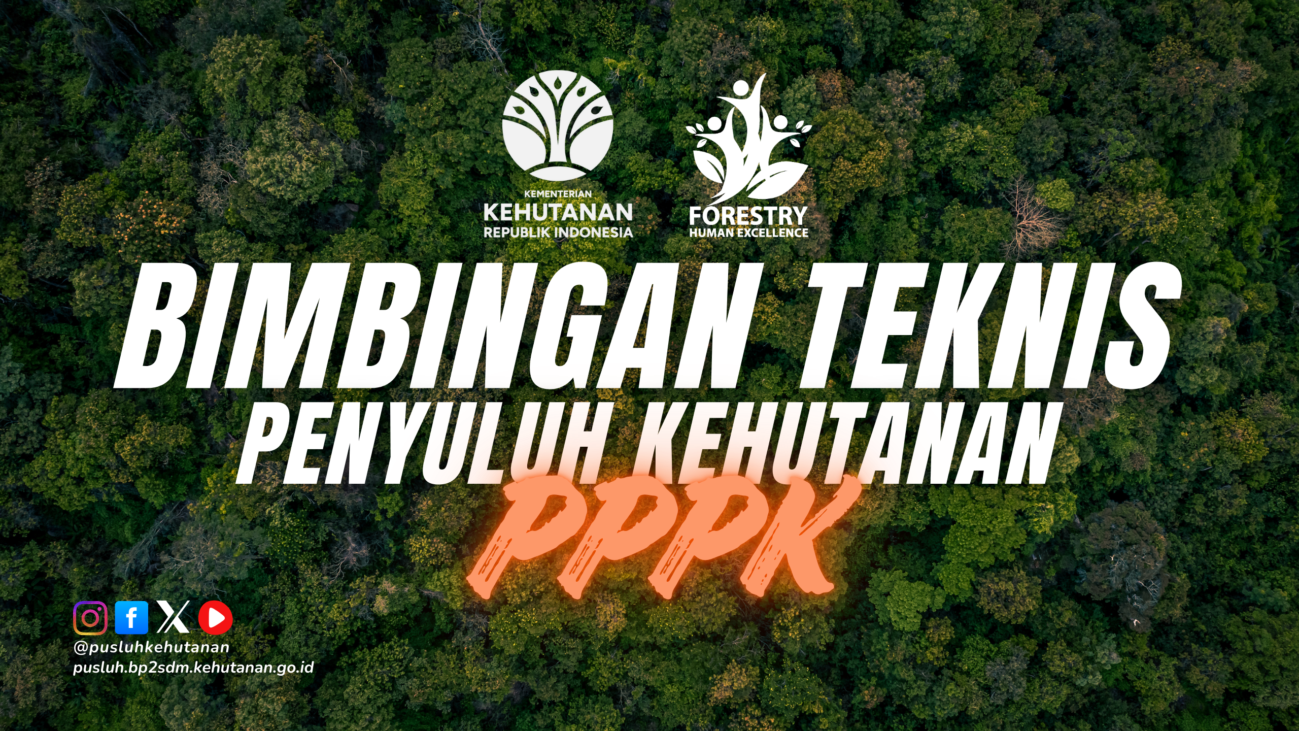 Bimbingan Teknis Penyuluh Kehutanan PPPK